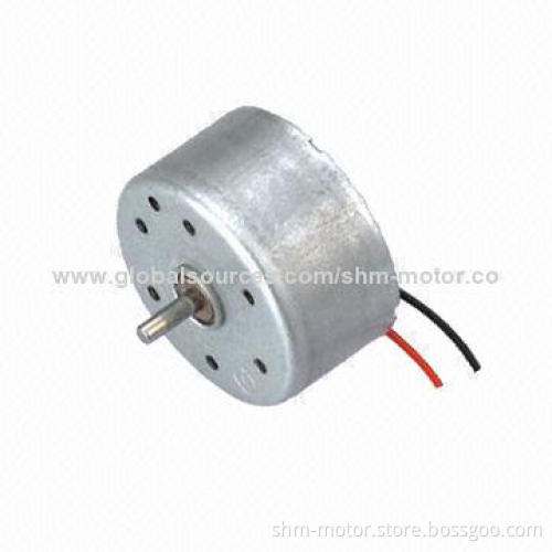Small DC Motors, 5V Rated Voltage, CE Certified